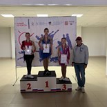 3 место - Алена Букина, Сочи; 2 место - Алиса Курлина, Сочи; 1 место - Варвара Гордиенко, Кореновск 
